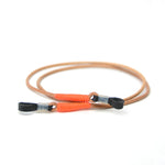 Natural Leather - Lumo Orange