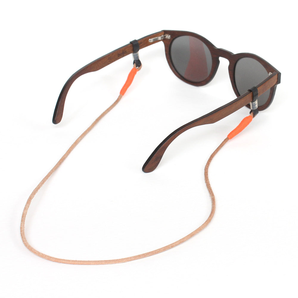 Natural Leather - Lumo Orange
