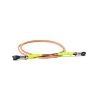 Natural Leather - Lumo Yellow